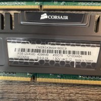 Corsair 32GB DDR3 1600 9/9/9/24 8x4GB, снимка 3 - RAM памет - 43032280