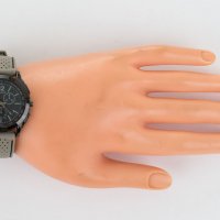 Черен unisex часовник със силиконова каишка марка Newave, снимка 4 - Други - 37153001