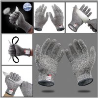 Метални ръкавици против порязване за обезкостяване филетиране предпазни, снимка 8 - Други - 39191603