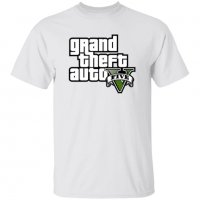 НОВО 2021! GTA 5 / GRAND THEFT AUTO тениски с авторски дизайн! Поръчай модел по твой дизайн!, снимка 2 - Детски тениски и потници - 32543838