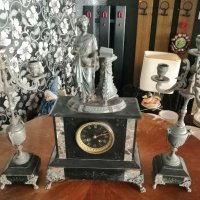 Каминен часовник , снимка 10 - Антикварни и старинни предмети - 40204886