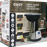 Smart 12в1 Кухненски робот,150 рецепти TUYA приложение COOK CONCEPT Cuisy Chef, снимка 4 - Кухненски роботи - 43938621