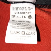 Devold Multi Sport мерино  детска(дамска) термо блуза Merino Wool, снимка 7 - Спортни екипи - 39450154