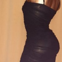 XS/S Черна рокля с презрамки , снимка 5 - Рокли - 43374722