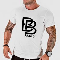 Мъжки тениски BB HARLEM Paris! Поръчай с твоя идея!, снимка 2 - Тениски - 28246963