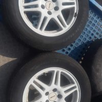 2бр ал.джанти speedline corse 15" 5x100 6,5ж ет38 ц.о 57.1 от голф 3 гти, снимка 1 - Гуми и джанти - 39949588