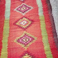 Стар чипровски килим пътека , снимка 4 - Антикварни и старинни предмети - 37274836