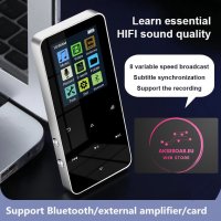 Портативен Bluetooth MP3 музикален плеър с 32GB карта памет преносим видео Player 1,8" LCD HD MP4 По, снимка 8 - MP3 и MP4 плеъри - 35154343