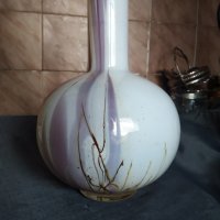 стъклена ваза арт, снимка 2 - Вази - 27475646