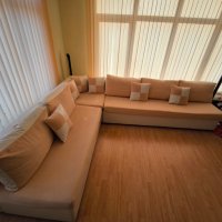 Кожен диван с място за съхранение, снимка 6 - Дивани и мека мебел - 43605244