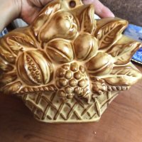 Френска  ръчно изработена керамична форма за печене  , снимка 1 - Декорация за дома - 33533552
