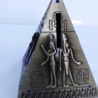 Касичка Фараон пирамида , снимка 8 - Декорация за дома - 37620231