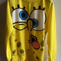Дамска блуза Sponge Bob, снимка 1 - Блузи с дълъг ръкав и пуловери - 34592931
