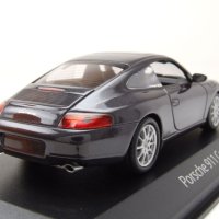 Porsche 911-996 1998 - мащаб 1:43 на Maxichamps моделът е нов в PVC дисплей-кейс, снимка 3 - Колекции - 43034982