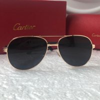 Cartier 2022 висок клас мъжки слънчеви очила унисекс, снимка 6 - Слънчеви и диоптрични очила - 37375466