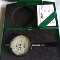 Mitutoyo-Индикаторен часовник No.2046-08/0.01-10mm Made in Japan, снимка 3 - Други машини и части - 33313811