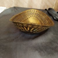 стара бронзова купа,фруктиера арт деко , снимка 2 - Антикварни и старинни предмети - 26350693