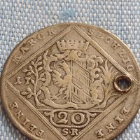 Сребърна монета 20 кройцера Йозеф втори Нюрнберг 26752, снимка 5 - Нумизматика и бонистика - 42930155
