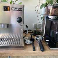 Кафемашина Rancilio Miss Silvia и кафемелачка Rancilio Rocky, снимка 9 - Кафемашини - 44132344