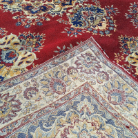 Персийски килим много запазен , снимка 5 - Килими - 44926320
