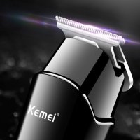 ✨ Безжична машинка за подстригване Kemei с LED дисплей, снимка 1 - Машинки за подстригване - 43021324