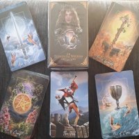 Вълшебни таро карти: Elemental Wisdom Tarot & Dark Mansion Tarot & Slavic Legends Tarot, снимка 2 - Карти за игра - 34659537