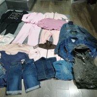 Дрехи за момиче - /цената е обща /якета, комплекти, блузи, грейка и др. за ръст 160 , снимка 2 - Детски комплекти - 38187335