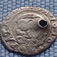 Сребърна монета денарий 1616г. Матиаш първи Кремниц Унгария 13800, снимка 5 - Нумизматика и бонистика - 42967929