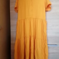MSCH Copenhagen жълта рокля с харбали , снимка 8 - Рокли - 37998218