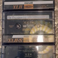 Лот от 3 бр хромни касети Maxell XLIIS 90 XLII 90 , снимка 1 - Аудио касети - 43287318