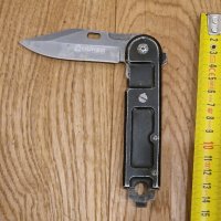Сгъваем нож BOKER от първата серия редкаж метални черени, снимка 4 - Антикварни и старинни предмети - 44120291