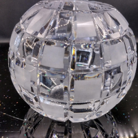 Кристална сферична ваза. , снимка 9 - Вази - 44853547