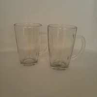 2 стъклени чаши, снимка 1 - Чаши - 36924502