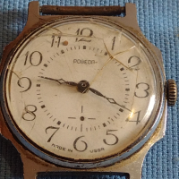Стар рядък ръчен часовник от соца POBEDA MADE IN USSR за КОЛЕКЦИОНЕРИ 43896, снимка 2 - Антикварни и старинни предмети - 44874386