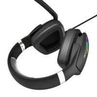 Слушалки с микрофон Геймърски Marvo HG9068 7.1 Черни с RGB Подсветка, снимка 5 - Слушалки за компютър - 35095396