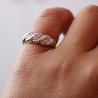 Красив сребърен пръстен - модел R032, снимка 1 - Пръстени - 37867698
