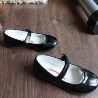 Черни лечение обувки за момиче, снимка 3 - Детски обувки - 32898749