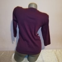 Дамска  блуза Signature р-р М, памук , снимка 4 - Блузи с дълъг ръкав и пуловери - 27437949