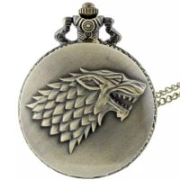 Часовник Игра на тронове Game of thrones, снимка 1 - Джобни - 26533438