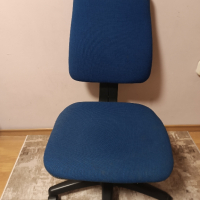 Син компютърен стол , снимка 3 - Столове - 44845484