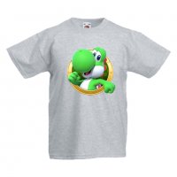 Детска тениска Супер Марио Yoshi 13, снимка 2 - Детски тениски и потници - 33081499