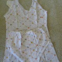 Нова Дамска/юношеска пижама - 100% памук, крепон, снимка 11 - Нощници - 34954015