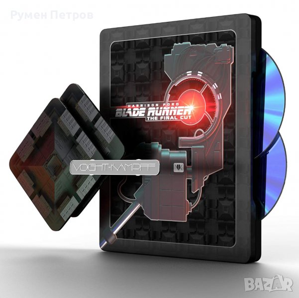 BLADE RUNNER - 4K+Blu Ray Steelbook - TITANS OF CULT Special Edition, снимка 1