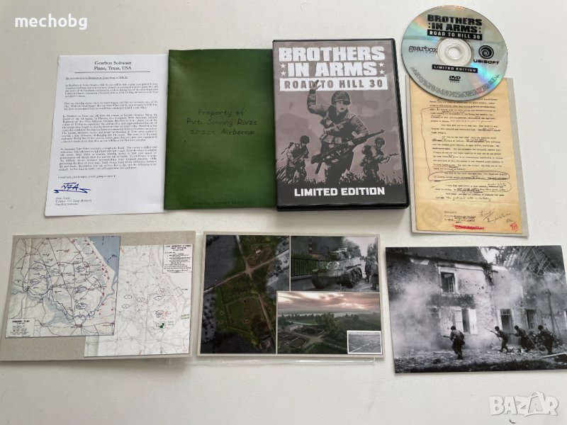 Brothers in Arms: Road To Hill 30 limited edition DVD, снимка 1