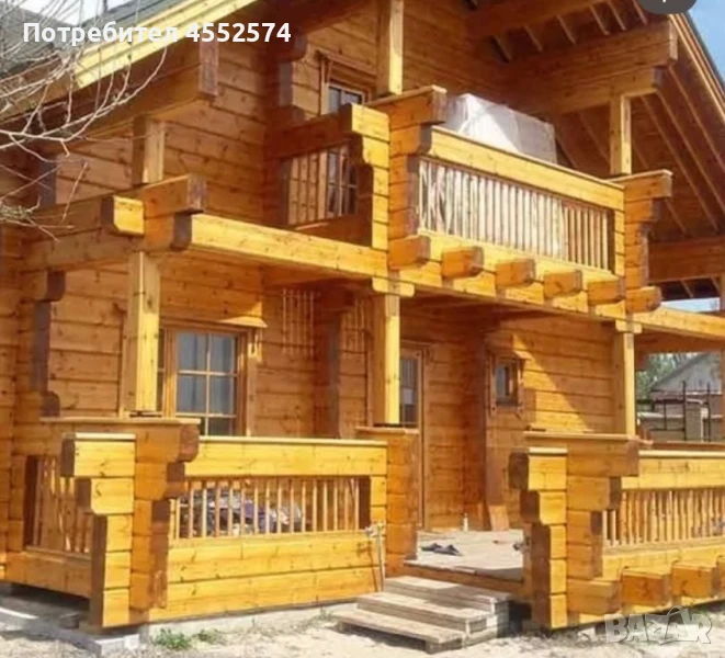 Работим в цяла България Шлайфане, боядисване и хер- метизация на дървени къщи - качествено! , снимка 1