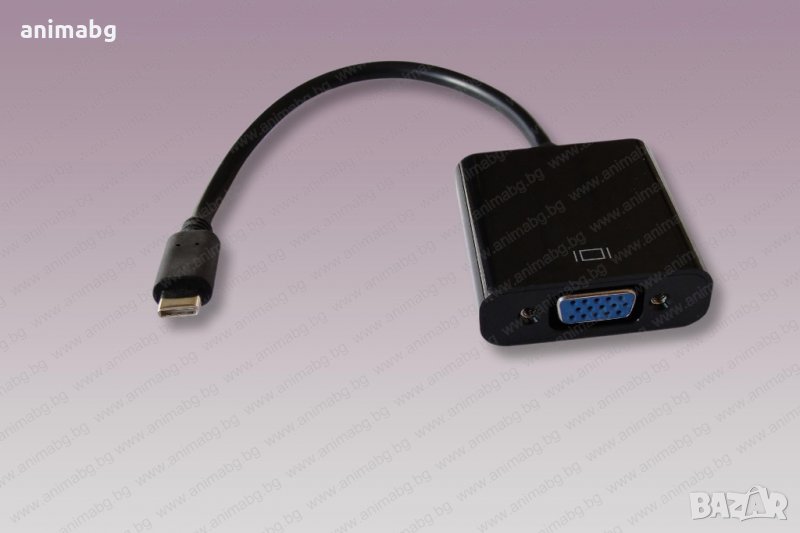 ANIMABG USB Type-C към VGA преобразувател, снимка 1