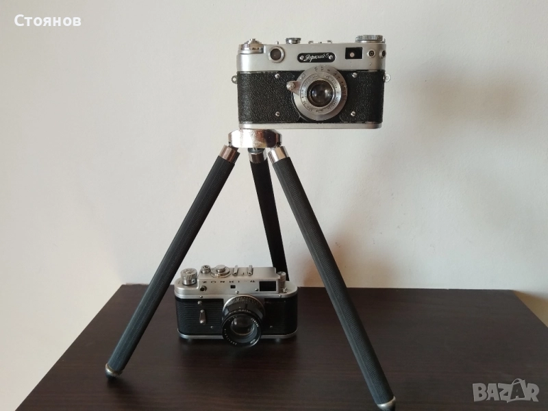 Фотоапарат ZORKI-4, Зоркий-5 СССР, снимка 1