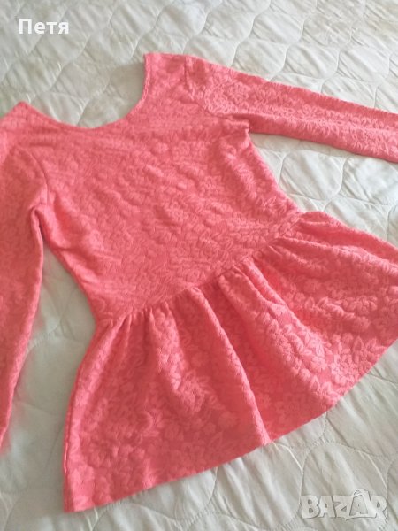 Блузка пеплум дантела , снимка 1