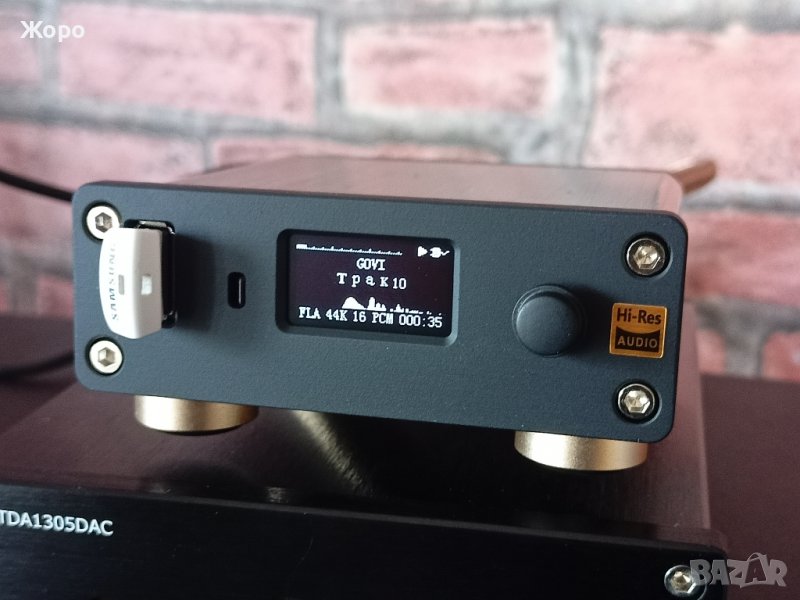 ⏯️Клип! Hi-Res 32bit DSD SACD ISO Audio USB DAC / USB player / Transport / PreAmp, снимка 1