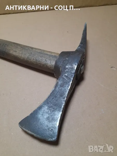 Соц Стара Малка Ръчно Кована Киркобрадва., снимка 1